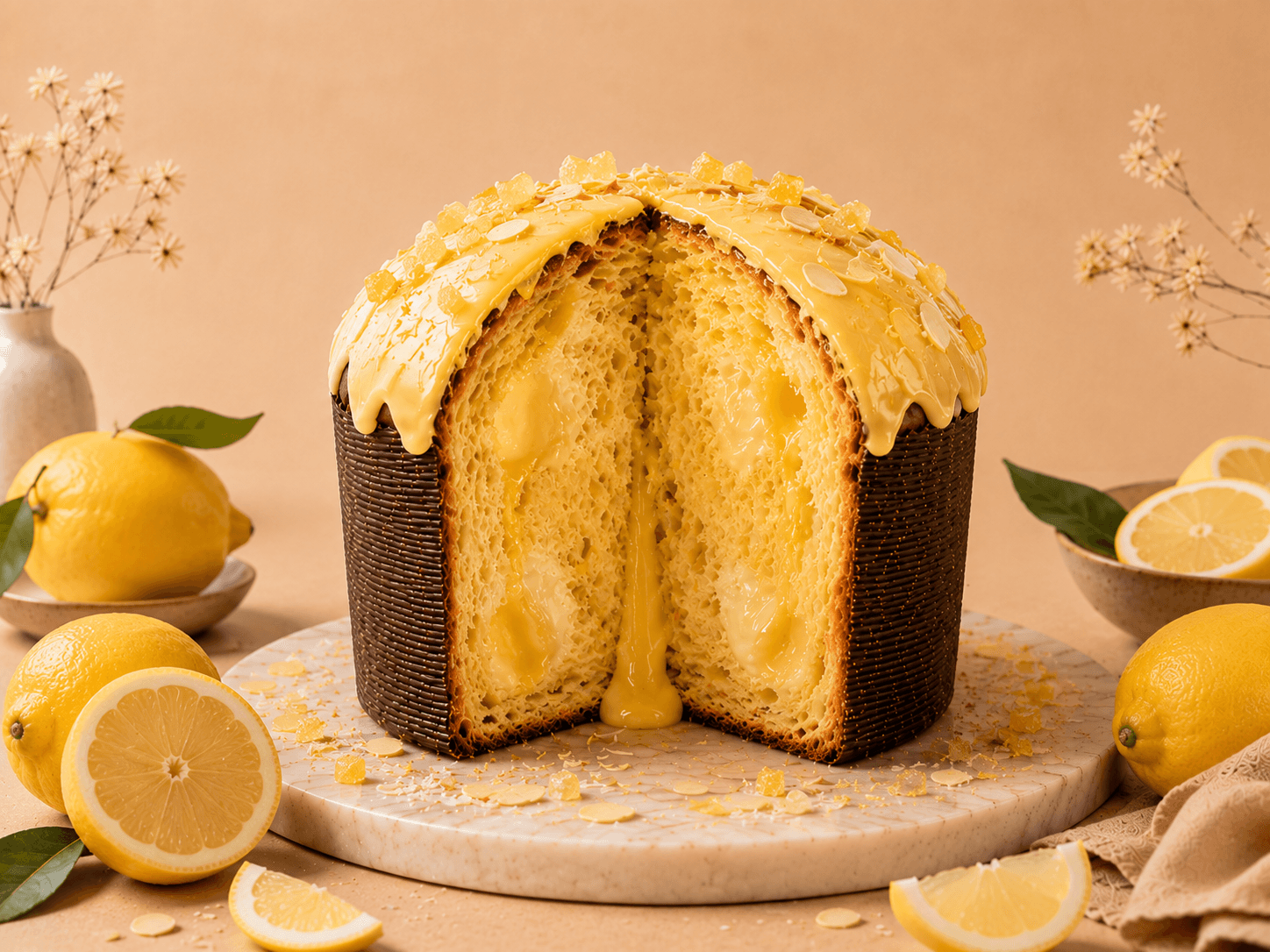Limoncello — Panettone 1 kg — Bild 1